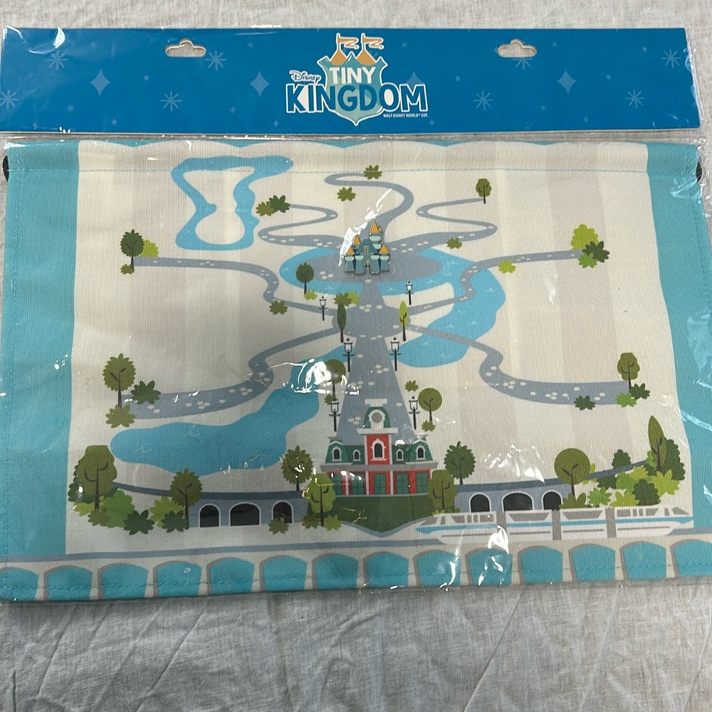 Tiny Kingdom Map Walt Disney World Edition